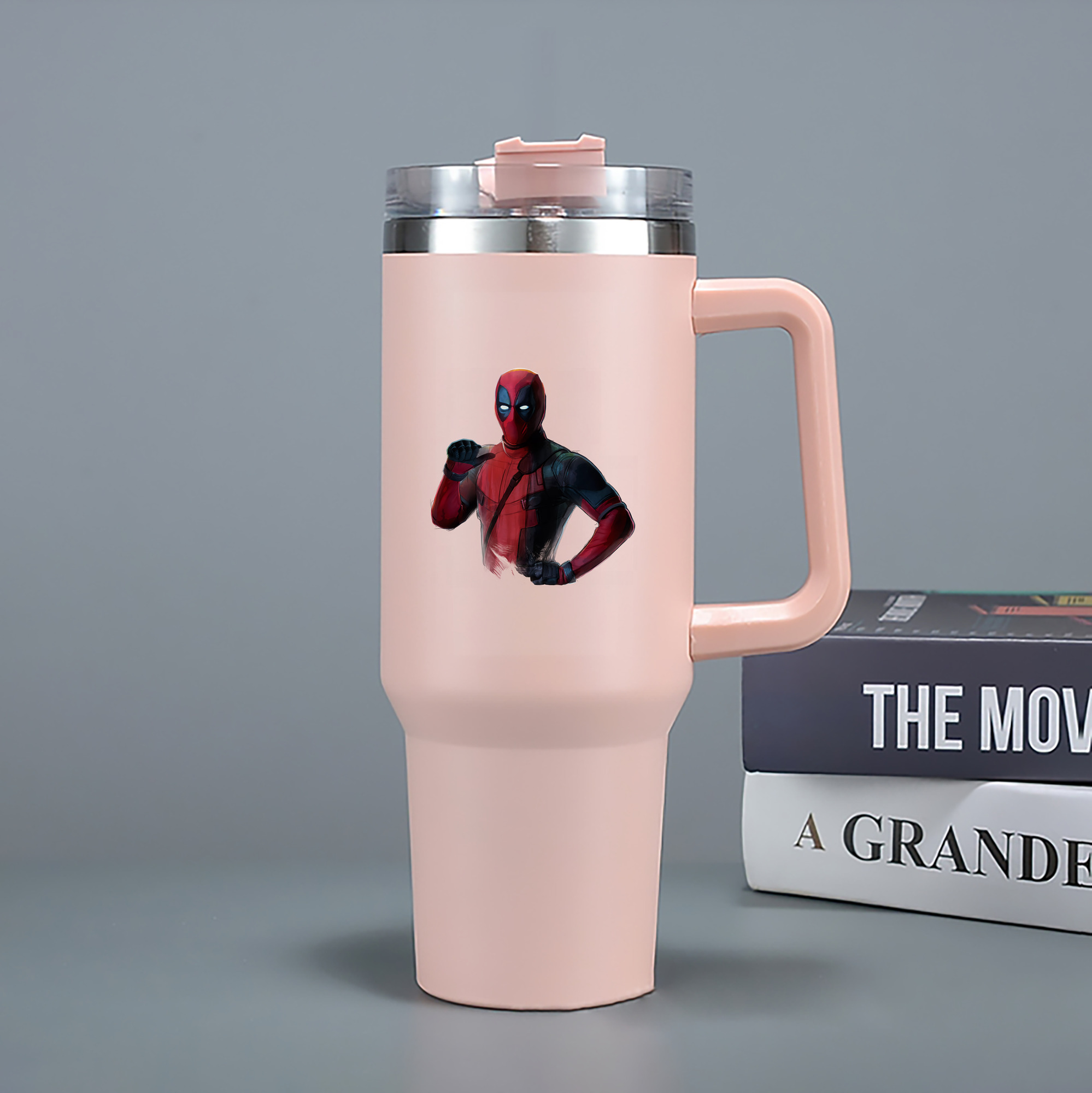 （画像用） Deadpool デッドプール 1200mL車用タンブラー（カラープリント）